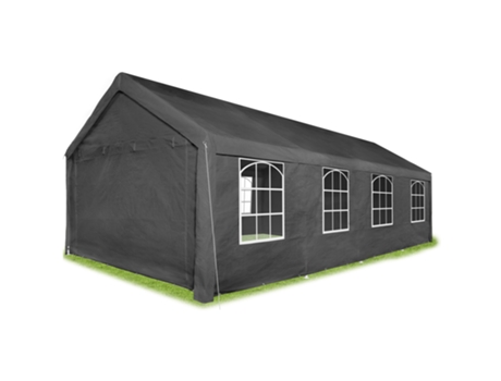 Carpa Mamut 8x4m con sistema de clic, estable e impermeable TECTAKE 800 x 400 x 315 cm
