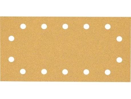 Lija BOSCH Expert C470 con 14 Orificios para Lijadoras Orbitales - 115x230 mm - G 60 - 50 Un