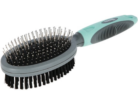 Escova Dupla KERBL (Verde Agua - Talla: 24 cm)