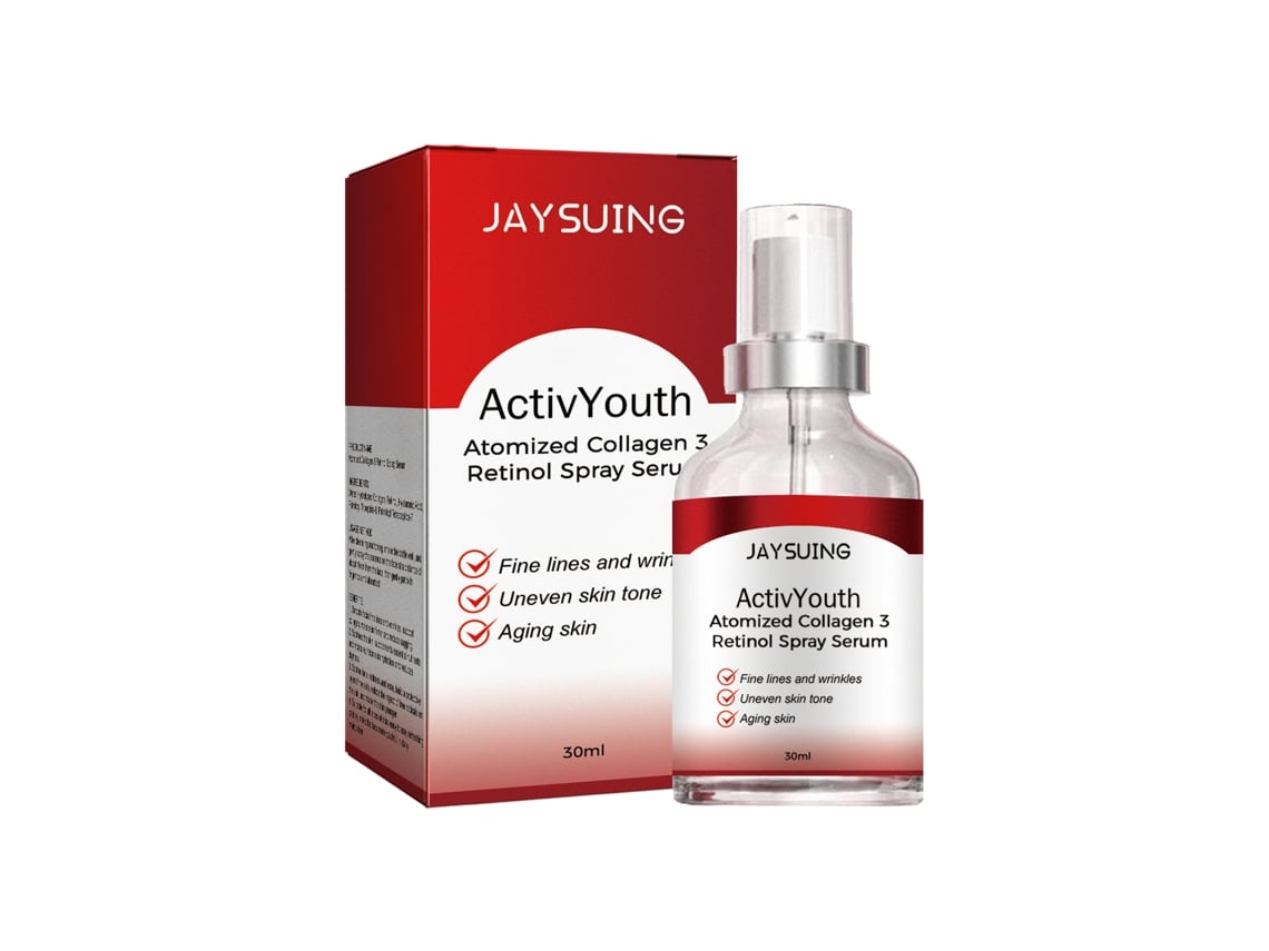 Spray esencial con colágeno y retinol para la piel