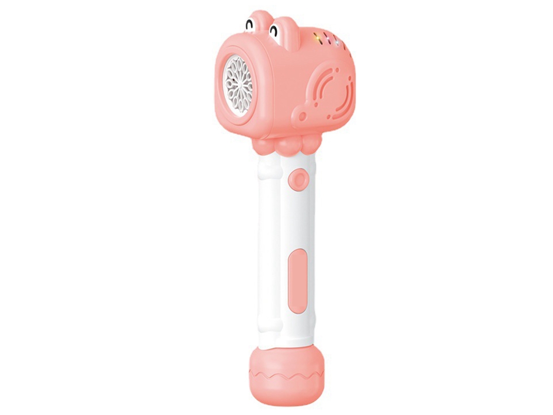 2026yncm--máquina De Burbujas Eléctrica Portátil Con Diseño Bonito Varilla Para Niños Al Aire Libre Rosa