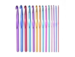 Ganchet De Aluminio Gobernas 14 Unidades En Diferentes Colores Y Tamaño
