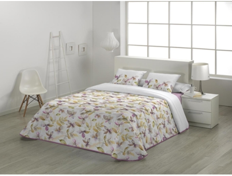 Colcha JVR Bora (Poliéster - Morado - 270 cm)