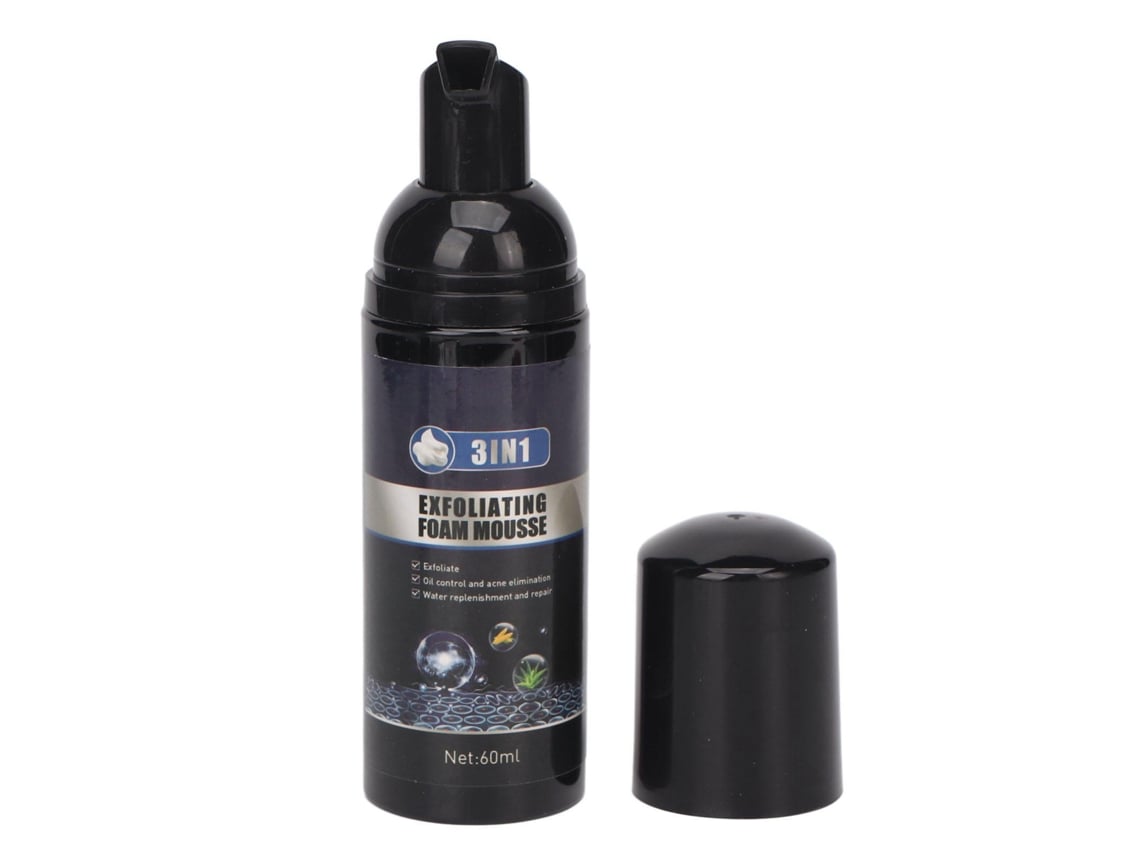 Crema De Limpieza Facial Espumosa Para Hombres Hidratante Exfoliante Limpieza Profunda Suave 60ml