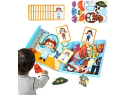 Juego De Guisement Rompecabezas Magnéticos Con Personajes Mignons Jouets De Guisement à Faire So Gokoco