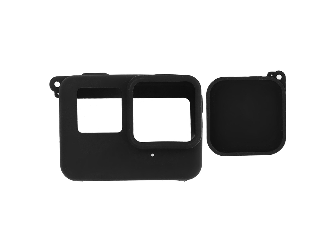 Tapa De Silicona Para Lente Insta360 Ace, Protectora, Resistente A Impactos Y Arañazos, Color Negro.
