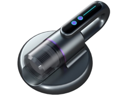 Aspiradora de ácaros Digitallab con desinfección ultravioleta y eliminación de ácaros (gris)