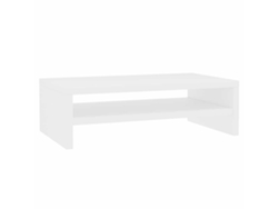 Soporte para monitor derivado de madera blanca MAISON EXCLUSIVE (42x24x13 cm)