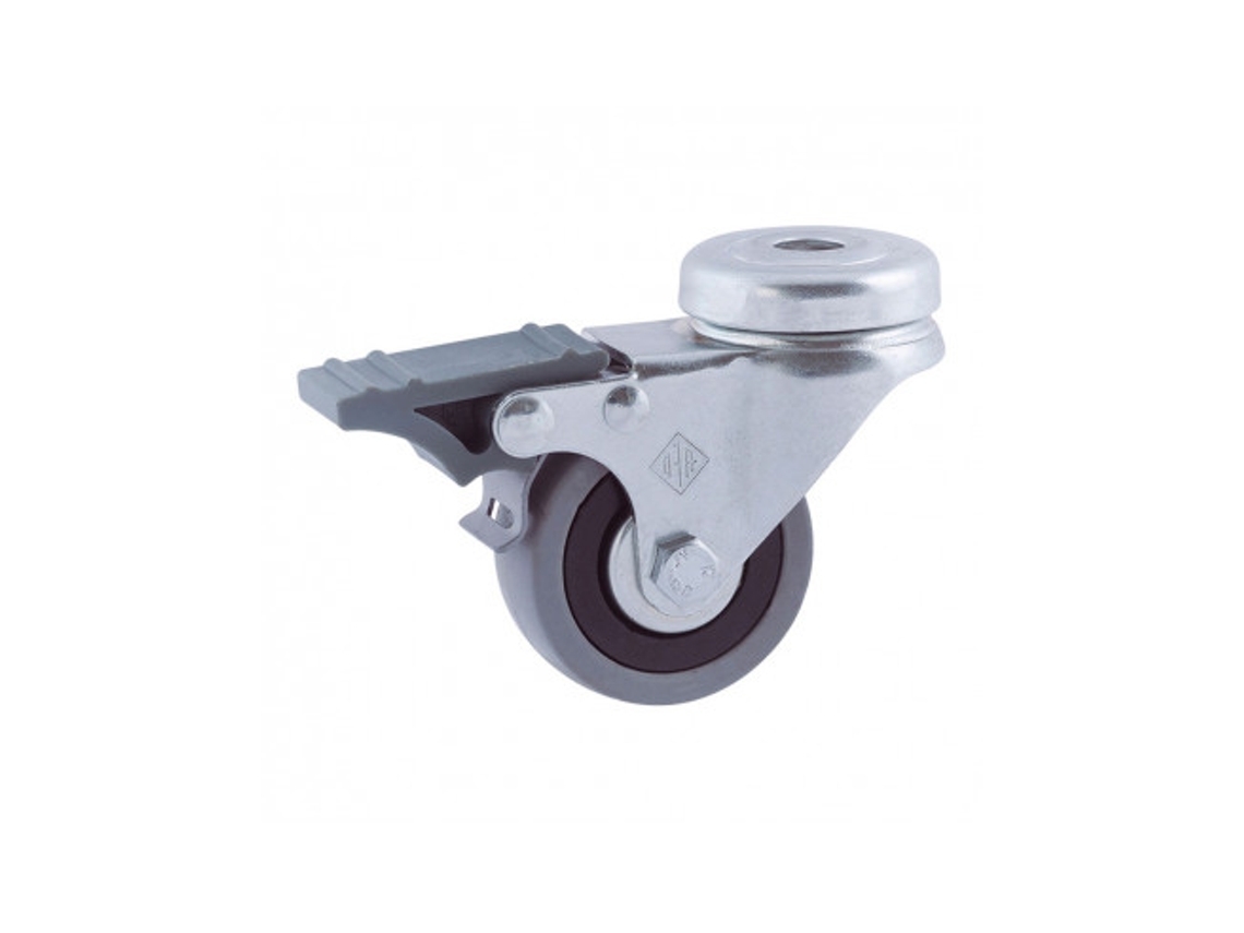 Rueda Pasador Freno 50Mm (Rueda) Goma Gris Cr39489 AFO