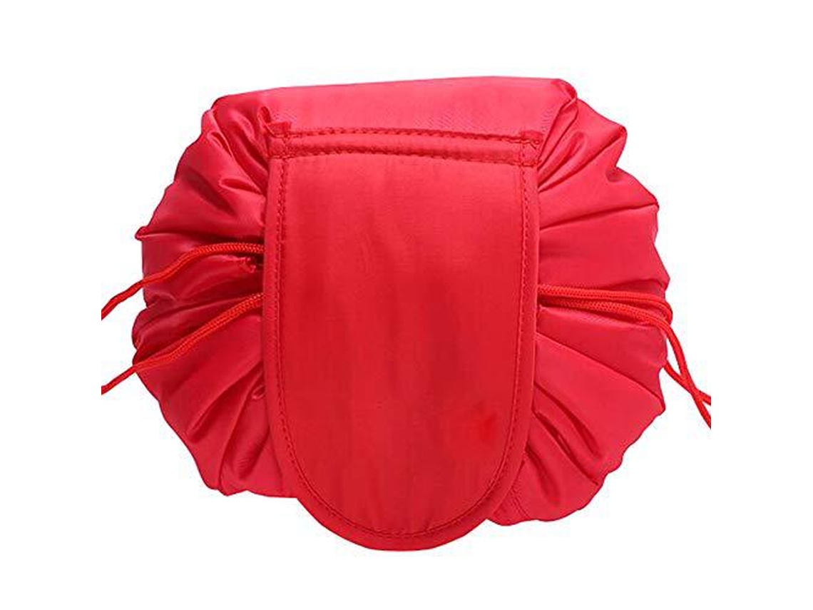 Bolsa de maquillaje con cuerda, organizador de artículos de tocador grande y femenino NEVEANCE