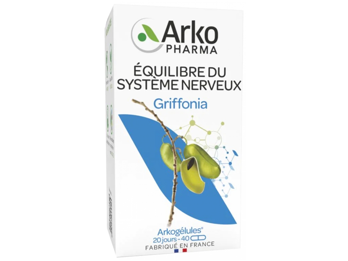 Arkogélules Griffonia 150 Mg 5-Htp 40 Cápsulas ARKOPHARMA