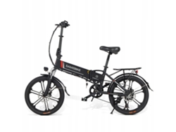 Bicicleta Elétrica SAMEBIKE 20LVXD30-II Preto (Autonomia: 40 Km - Velocidade Máx: 35 Km/h)