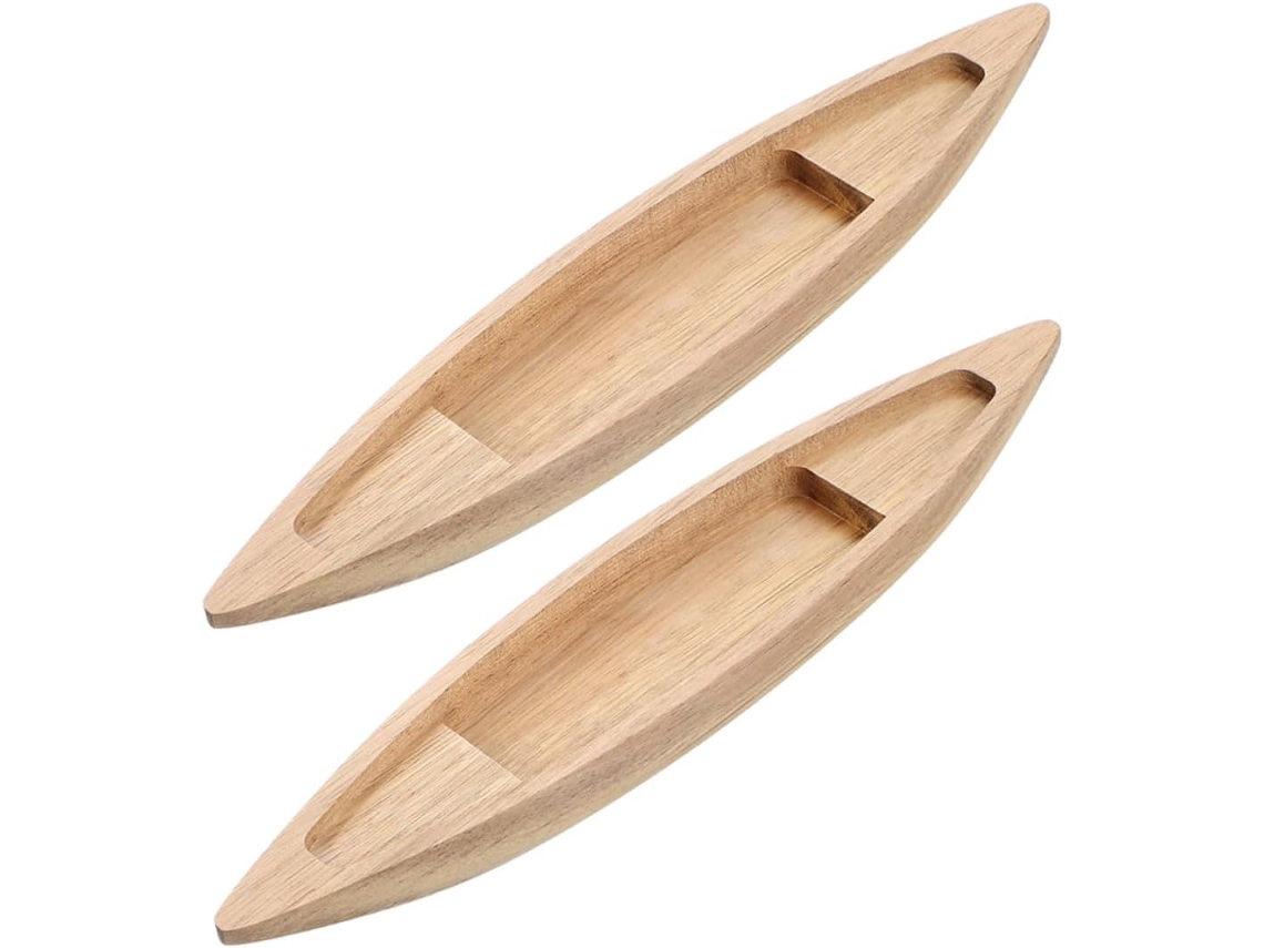 Piezas De Decoración Flotante Con Forma De Barco, Tallados A Mano, Para Estanques Y Acuarios.