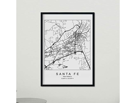 Poster NACNIC Mapa de Santa Fe (A3)