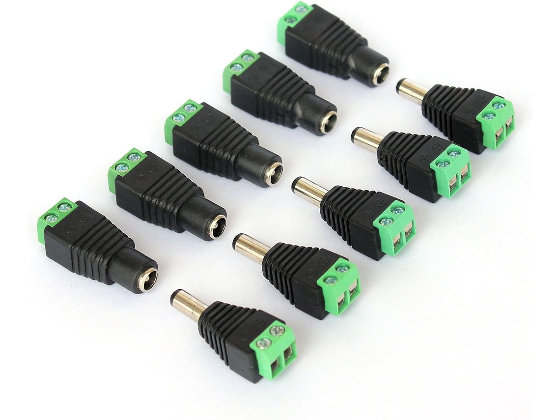 VYLARA Gerenciamento De Energia Sem Esforço, Soquete Fêmea Dc Para Compatibilidade Com Câmeras De Cftv, Aprimorando Sistemas De Segurança Com Integração Perf