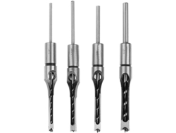 Juego De 4 Brocas Cuadradas Para Carpintería, Acero De Alta Velocidad.