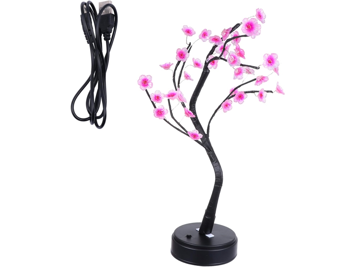 Lámpara De Mesita De Noche Led Con Forma De Flor, Luz Nocturna Decorativa, Funciona Con Pilas Y Usb, Ideal Para Celebraciones.