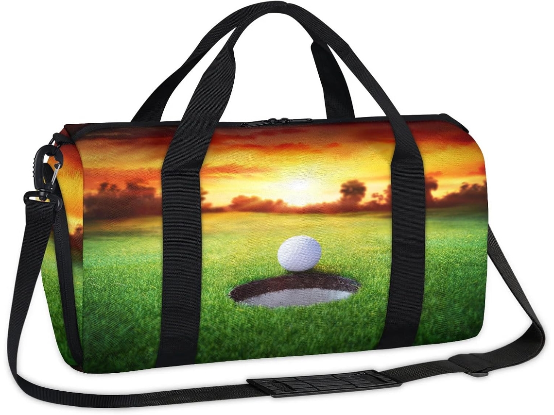 Bolsa Deportiva Forma Pelota Golf Bolsa Fin Semana Bolso Mano Informal Para Niños Niñas Mujeres Hombres