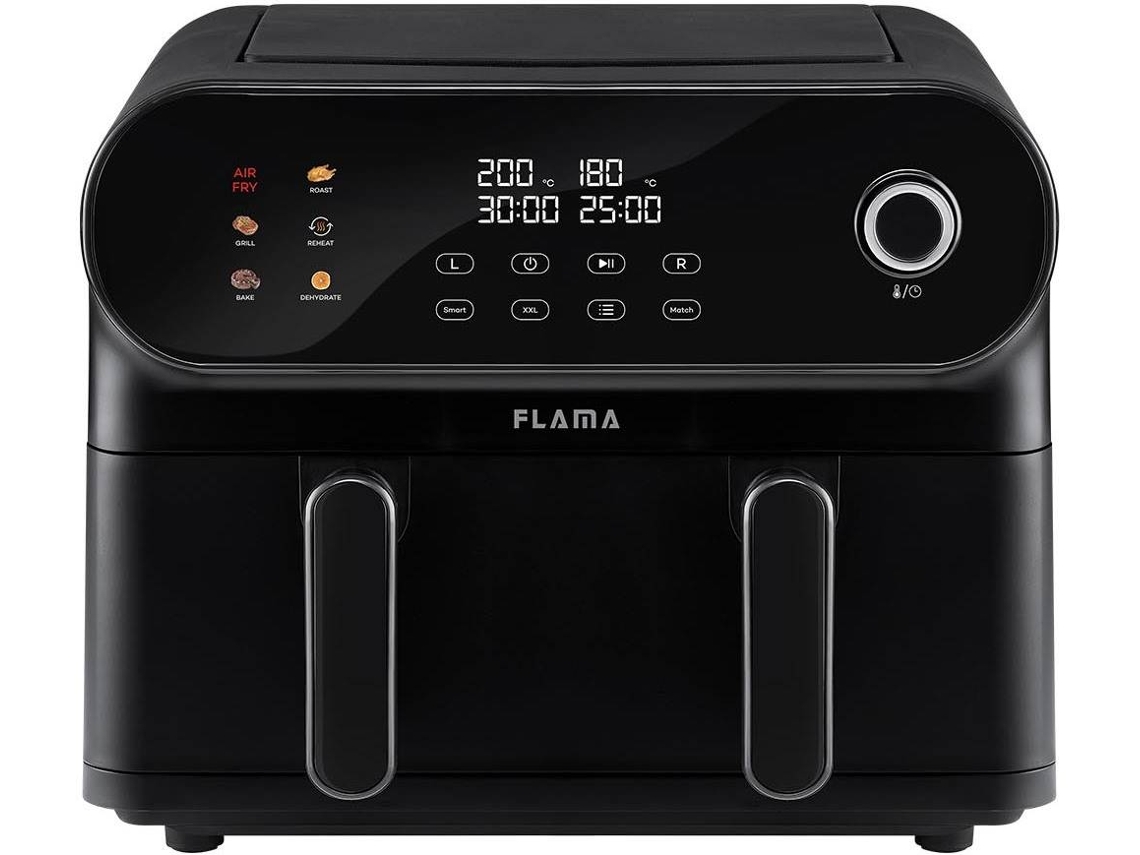 Freidora sin Aceite FLAMA 675FL (11L - Negro)