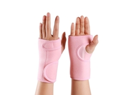 Muñequera De Soporte (mano Izquierda/derecha) 1 Par Con 2 Barras Metálicas Para Dolor Articular, Artritis, Síndrome Del Túnel Carpiano, Tendinitis (rosa)