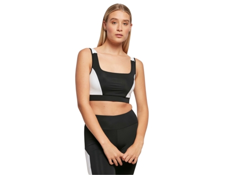 Sujetador Deportivo para Mujer URBAN CLASSICS (5XL - Negro)