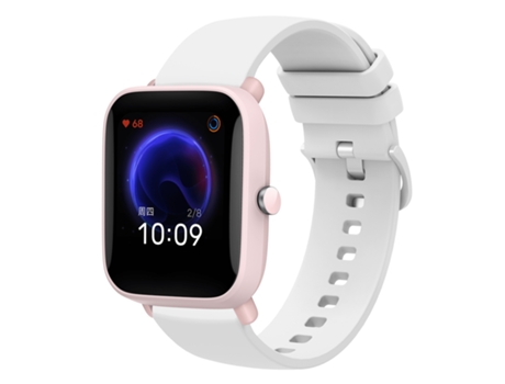 Correa de reloj inteligente para Amazfit BIP U 20 mm Silicona suave de color sólido (Blanco)