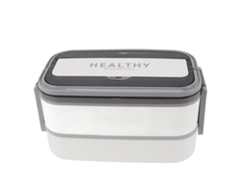 Fiambrera Bento De Dos Niveles, Acero Inoxidable 316, 1400 Ml, Con Compartimentos Y Cubiertos, Portátil.