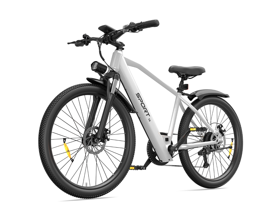 Bicicleta Eléctrica Urbana T8, Batería De 48 V Y 13 Ah, Cambio Shimano De 7 Velocidades.