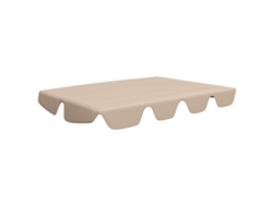 Maison Exclusive - Dosel De Repuesto Columpio De Jardín Beige 150/130x105/70 Cm