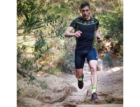 Camiseta de Hombre para Running 42K RUNNING Lhotse Negro (M/L)
