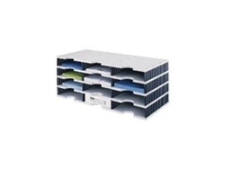 Styrodoc Trio Dateiablagebox Poliestireno Grado Schwarz (268 0304 98)