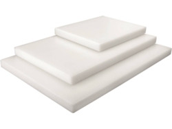 Tabla de Cortar LACOR Polietileno Blanco (60x40x3 cm)