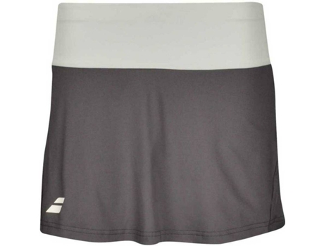 Falda para Mujer BABOLAT Core Gris para Tenis (XL)