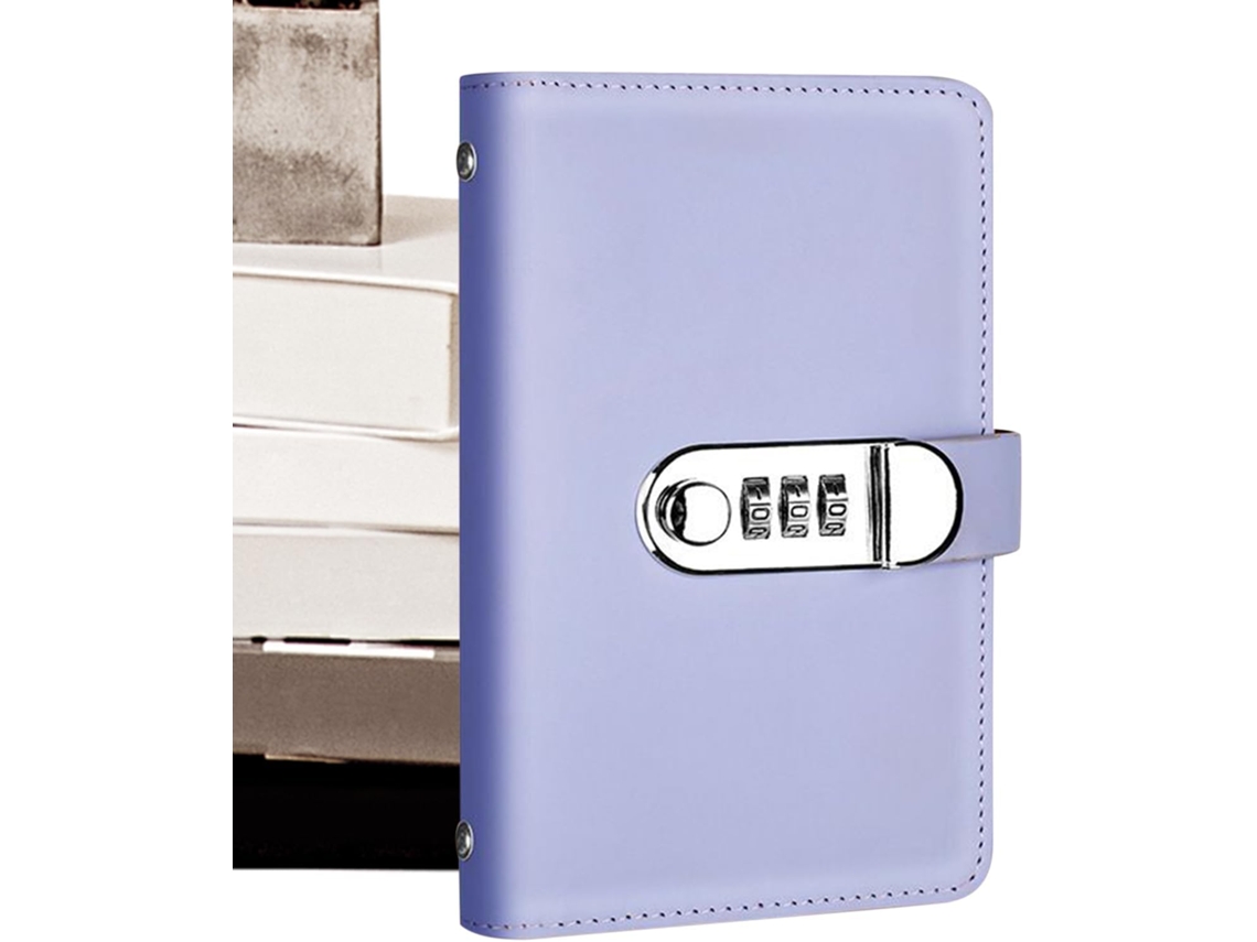 Caderno Com 100 Bolsos E Fechadura De Combinação Para Economizar Dinheiro, Fazer Orçamentos E Controlar