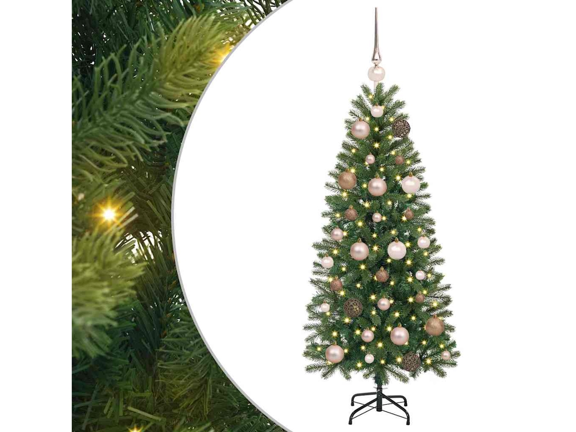 Árbol artificial Vidaxl de plástico verde (120 cm)
