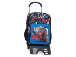 Mochila escolar Marvel Spiderman Wall Crawler con ruedas (30x40x13cm)