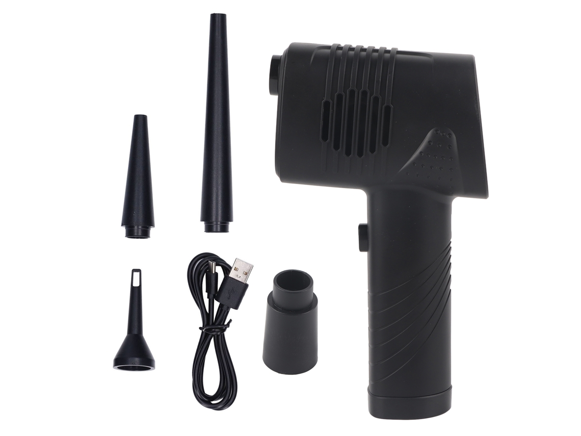 Soplador De Aire Inalámbrico De 40 W, 33000 Rpm, Batería De 6000 Mah, Para Limpieza De Ordenadores Y Múltiples Usos.