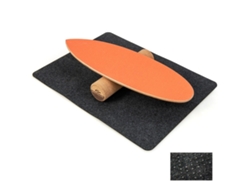Placa Oscilante de Madeira com Roda e Cobertor Kit de Placa de Equilíbrio 3 em 1 Laranja NORTHIX | NORTHIX