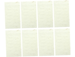 40 hojas de papel de arroz para escribir cartas y textos en chino.