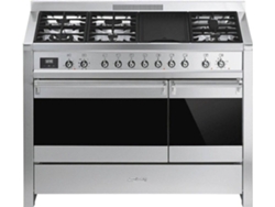 FOGÃO 2FORNOS E PLACA A GÁS SMEG-A3-81