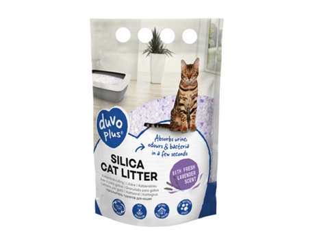 Arena Sílica de Lavanda para Gato DUVO+ (Cantidad: 5 L)