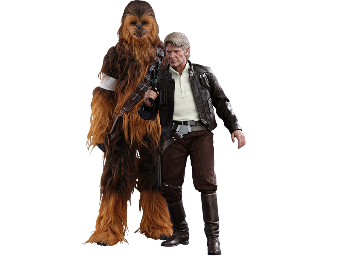 Figura Hot Toys MMS376 - Star Wars The Force Awakens - Han Solo And Chewbacca