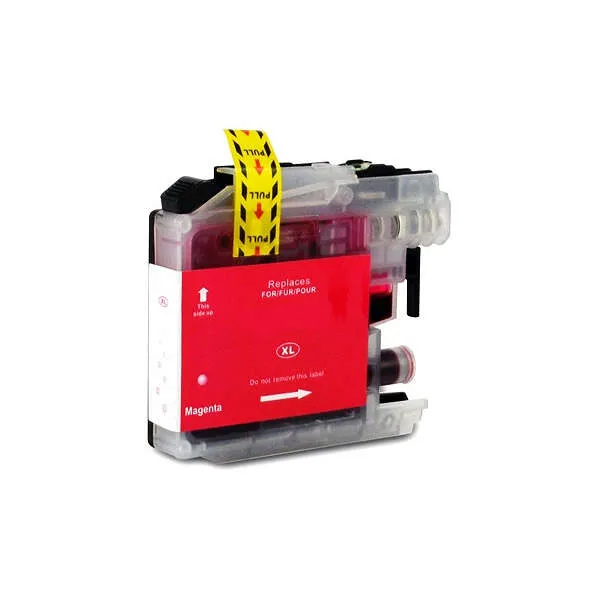 Cartucho De Tinta Genérico BROTHER Lc225Xl Magenta Reemplazar Lc225Xlm
