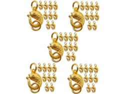 Nuobesty Com 5 Fechos Elegantes Para Confecção De Joias, Ideais Para Colares E Pulseiras.