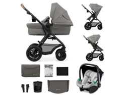 Cochecito de Bebé multifuncional KINDERKRAFT Moov2 Air 3 en 1 (Gris)