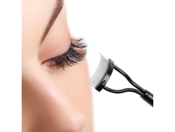 Peine Separador De Pestañas, Efecto Lifting, Rizador, Cepillo Metálico, Aplicador De Máscara De Pestañas, Herramienta De Maquillaje De Ojos Negra