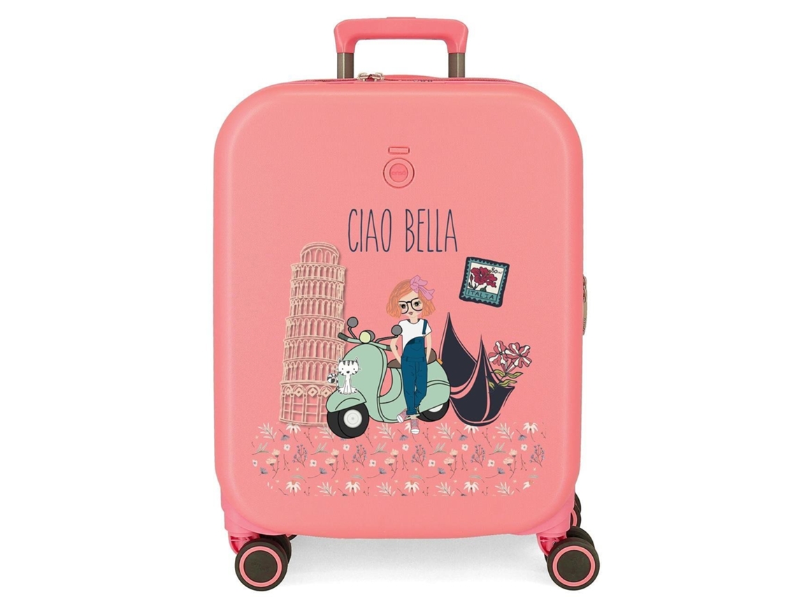 Maleta de Cabina ENSO Ciao Bella Rosa (55cm)