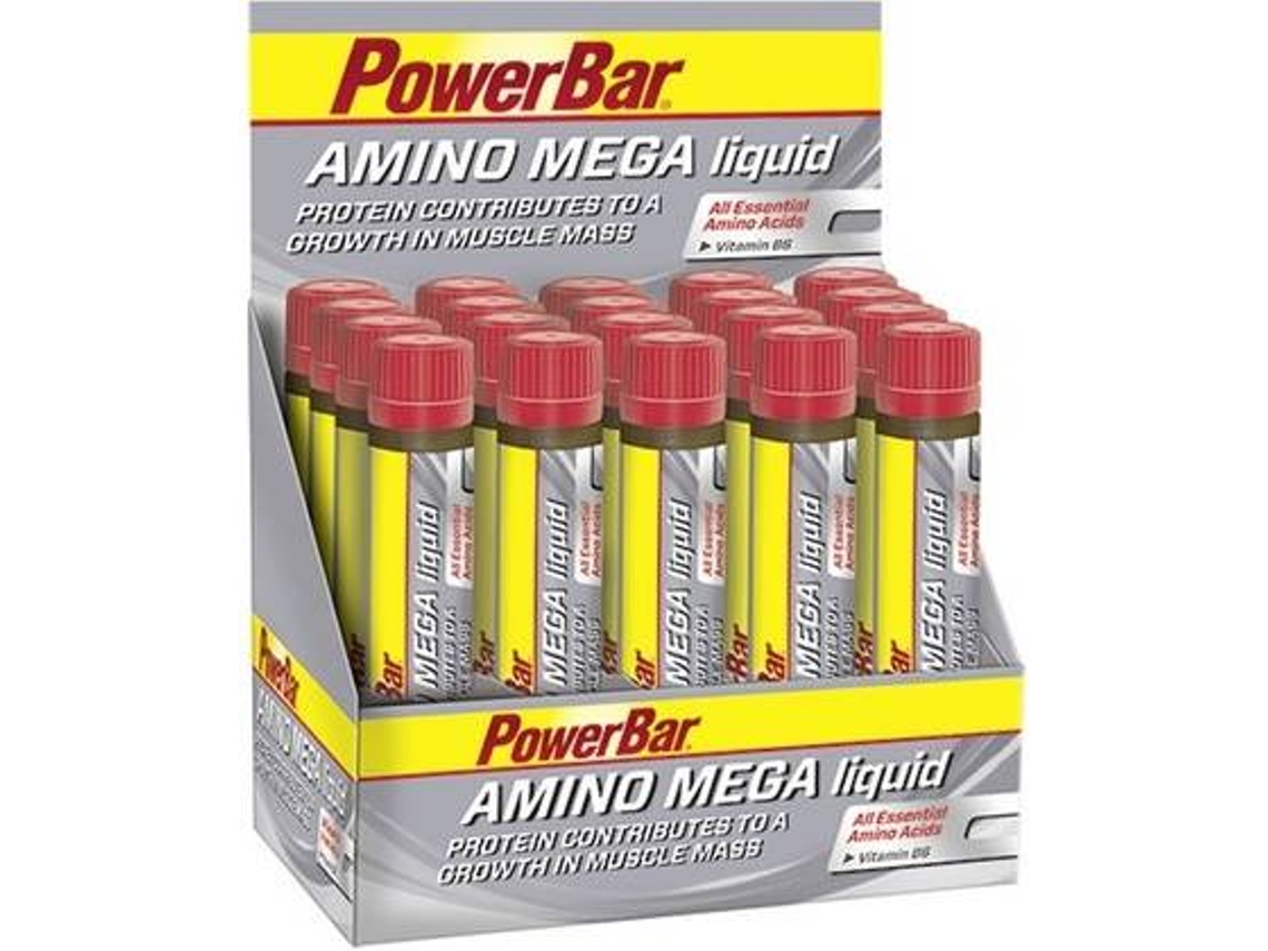 Complemento Alimenticio POWERBAR Amino Mega Liquid (120 frascos de 25ml)