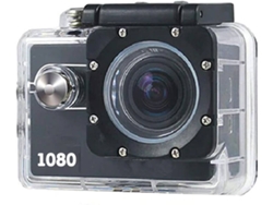 Action Cam KLACK 1080 Negro (Full HD)