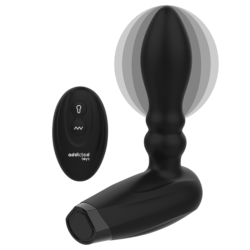 Vibrador ADDICTED TOYS Hinchable Con Mando 10 Modos de Vibración